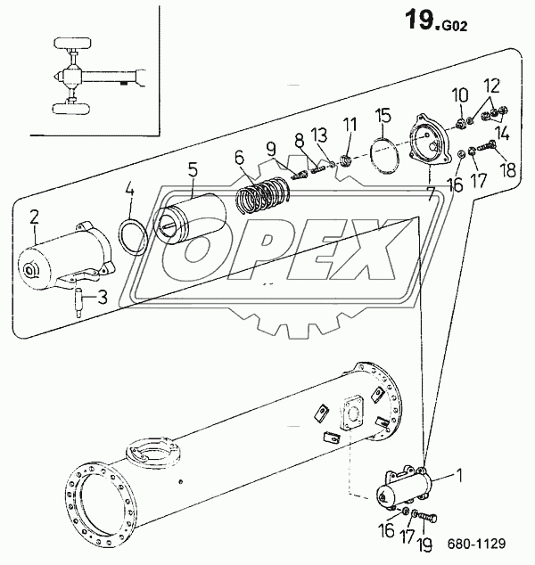 Приводной цилиндр (680)