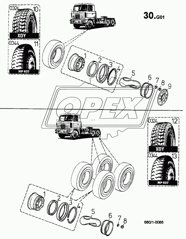 Колеса дисковые (680/1)