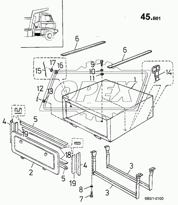 Ящик для инструментов (680/1)