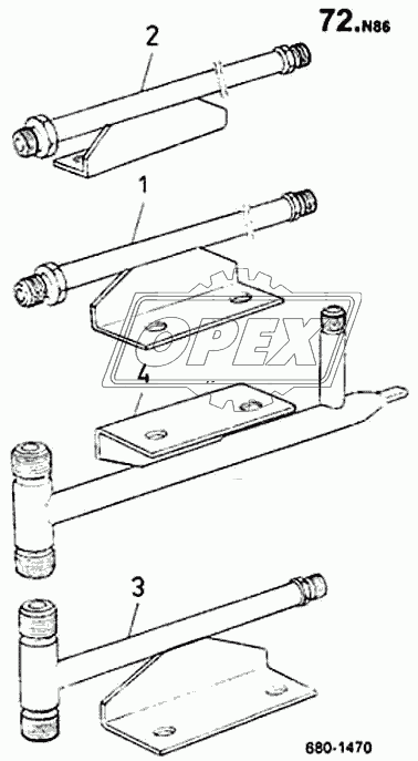 Запасная ветка АБС (680)