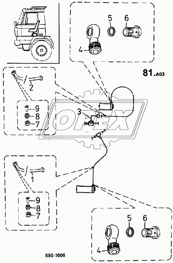 Схема подключения сидений к пневмосистеме (680) 1