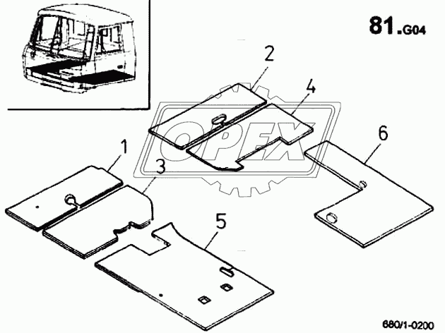 Коврики (680/1) 1