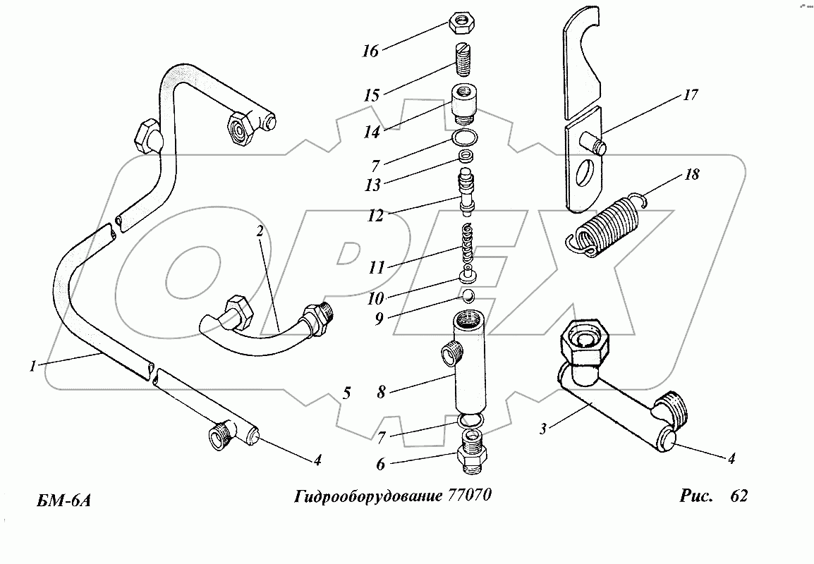 Гидроуправление (БМД77000)