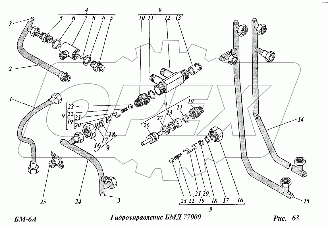 Гидроуправление (БМД77000)