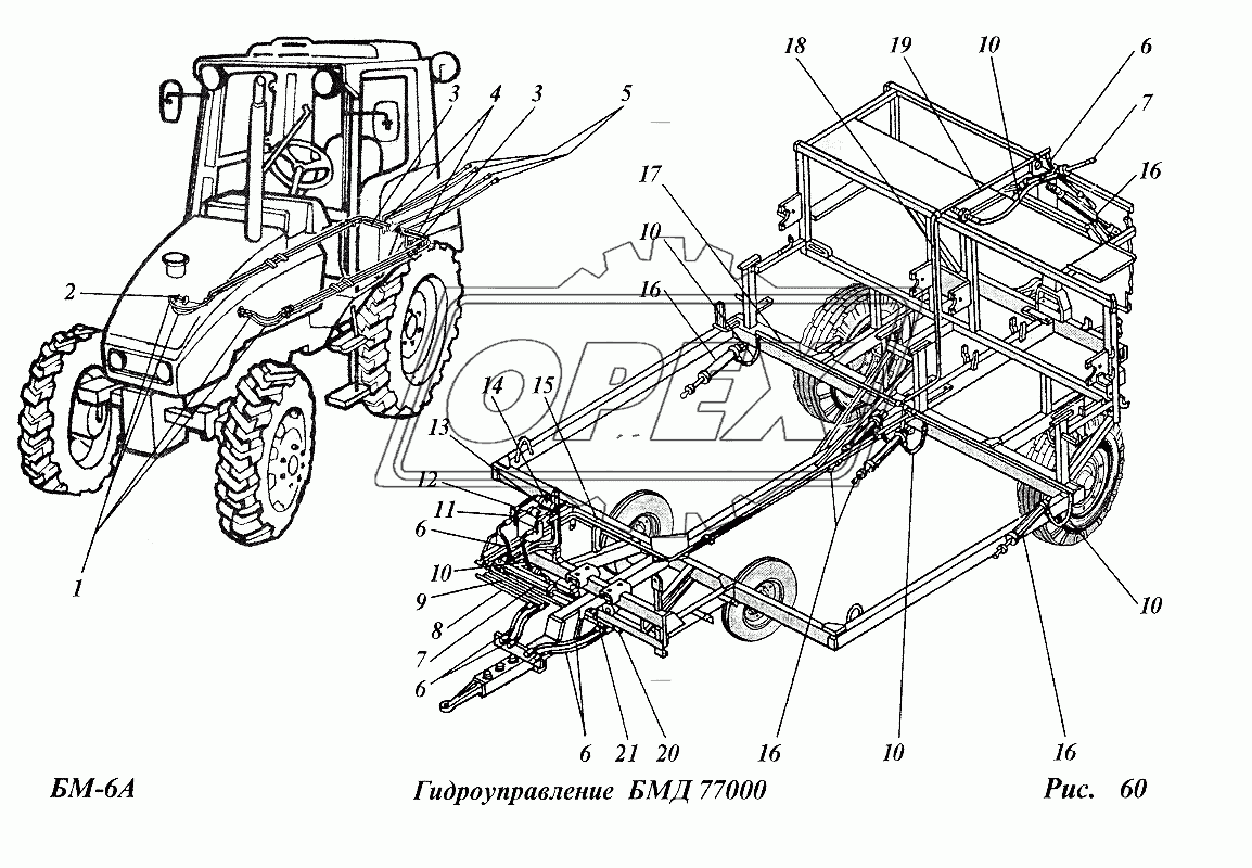 Гидроуправление (БМД77000) 1