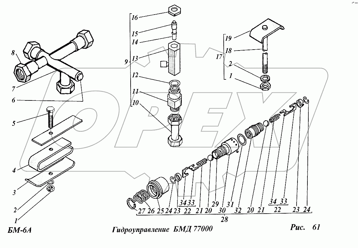 Гидроуправление (БМД77000)