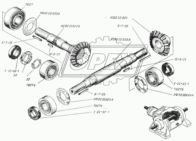 Редуктор унифицированный 4