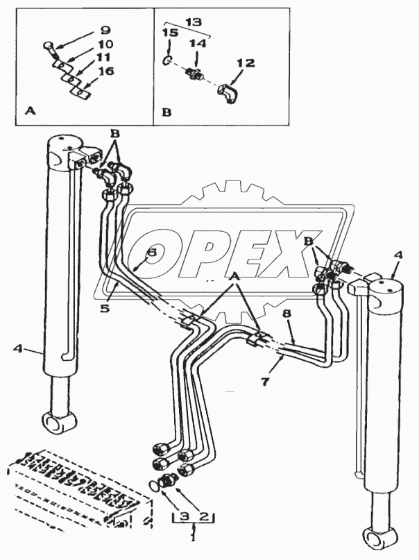 Гидрооборудование экскаваторное - cтабилизаторы