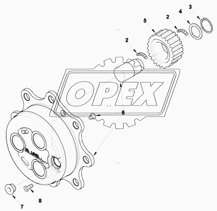 Планетарная передача 4WD Machine