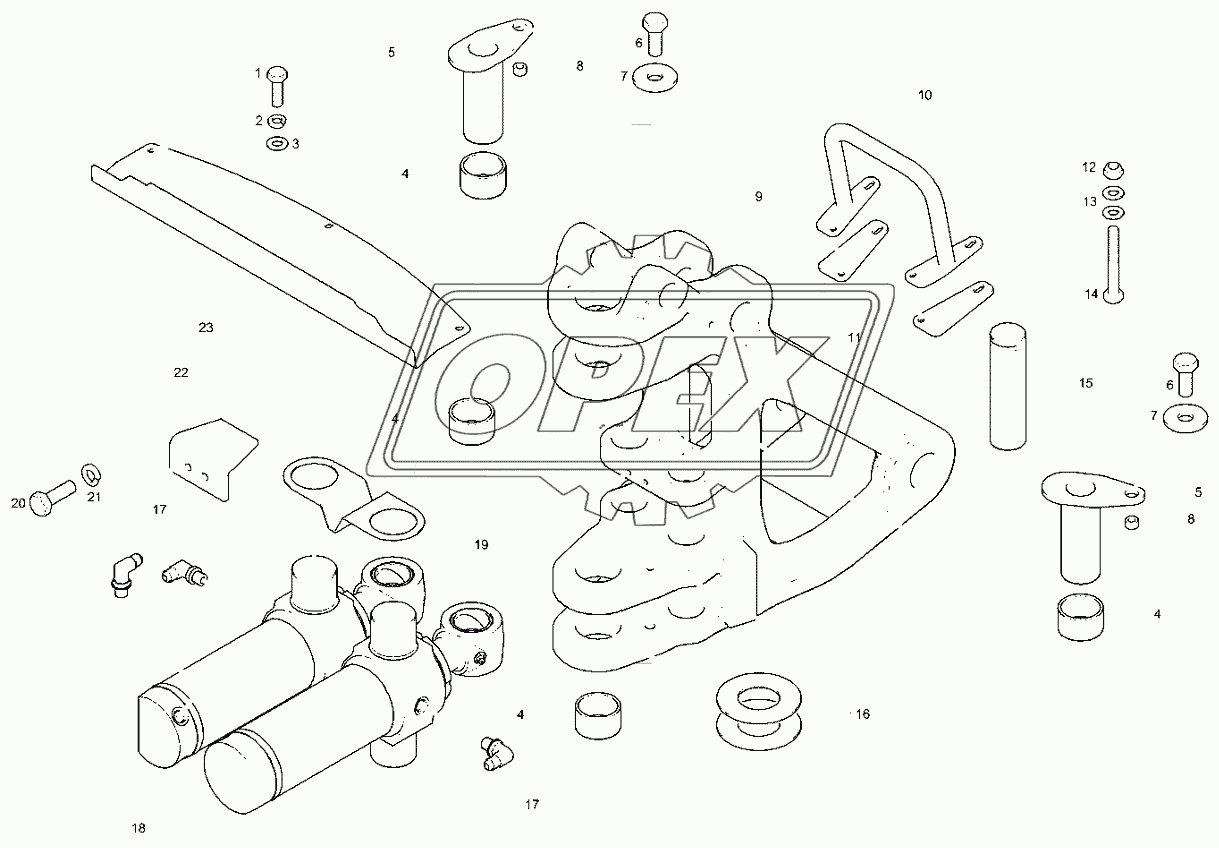 Система поворота - Cm - 14 футов