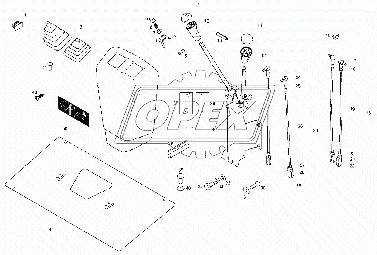 Управление рукоятью - ISO или Sae