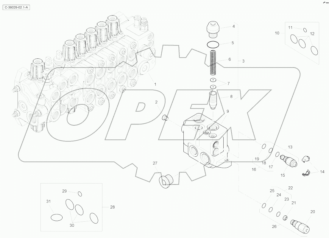 Digger Valve - without Digger - Servo