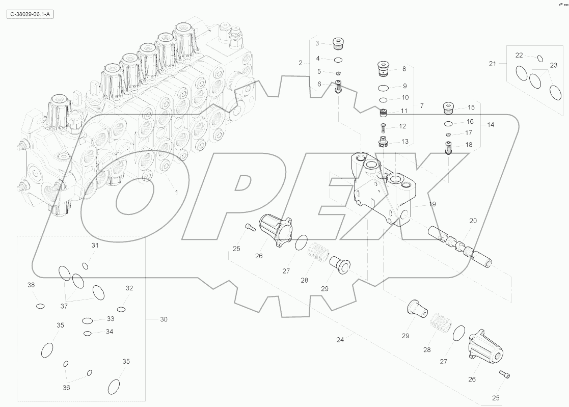 Digger Valve - without Digger - Servo