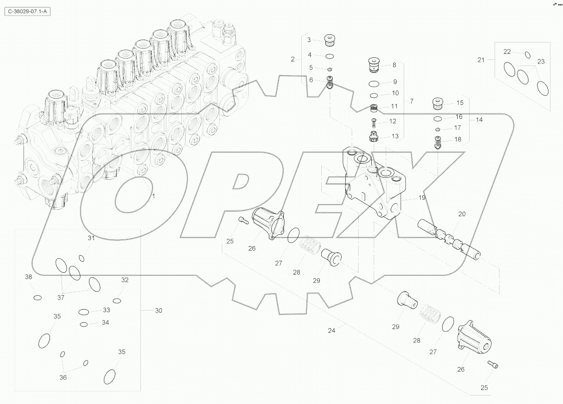 Digger Valve - without Digger - Servo