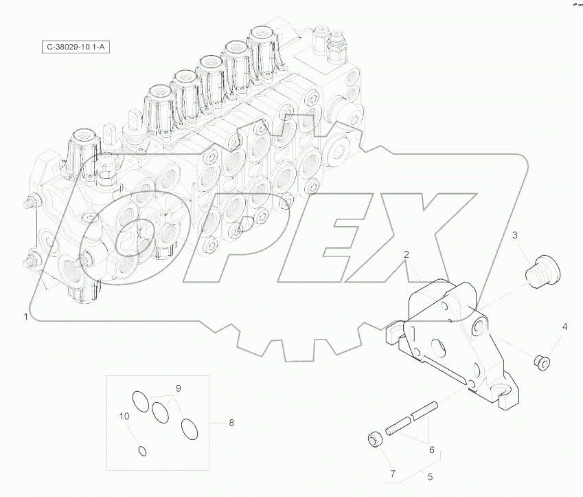 Digger Valve - without Digger - Servo