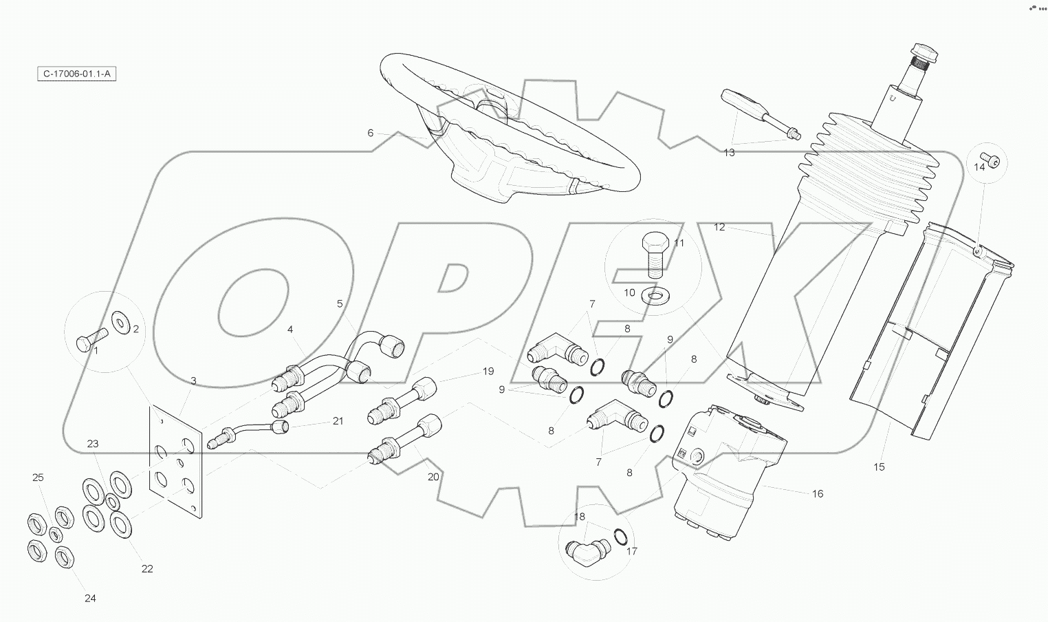 Steering System - Piston Pump