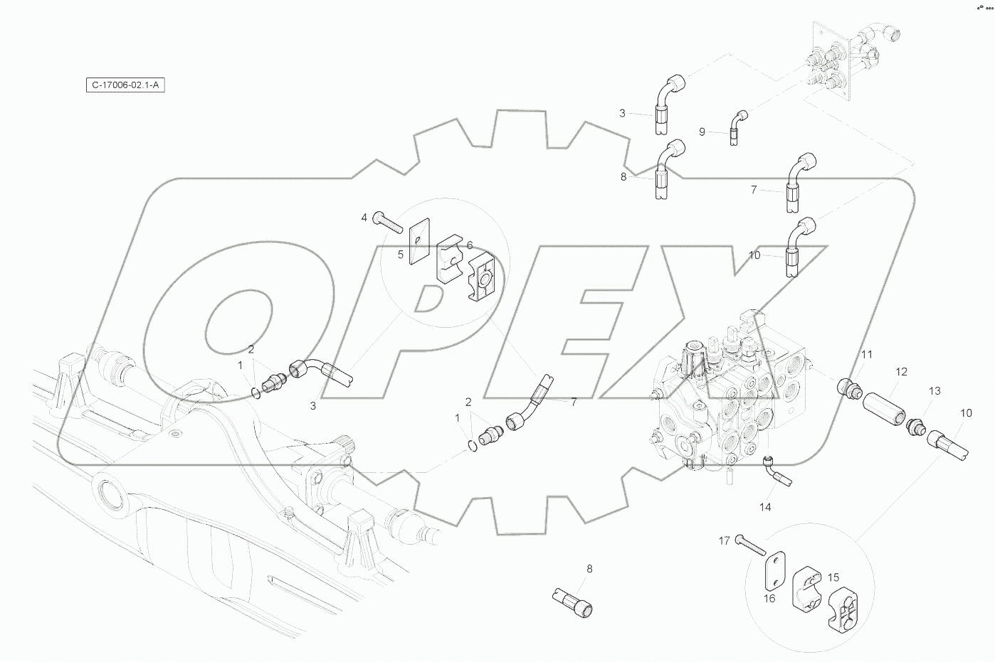 Steering System - Piston Pump - Hoses