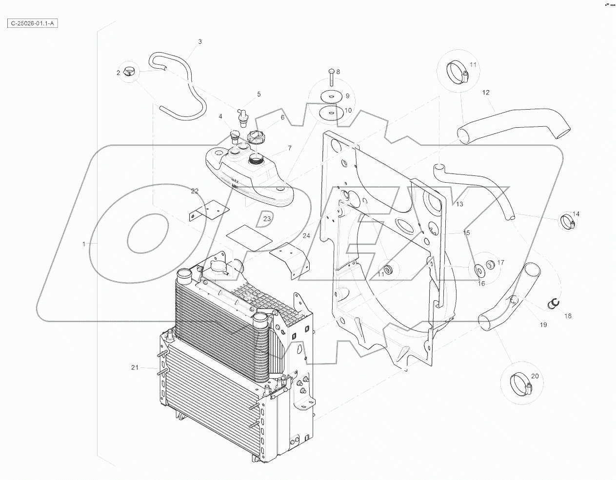 Cooling System - Radiator Assembly