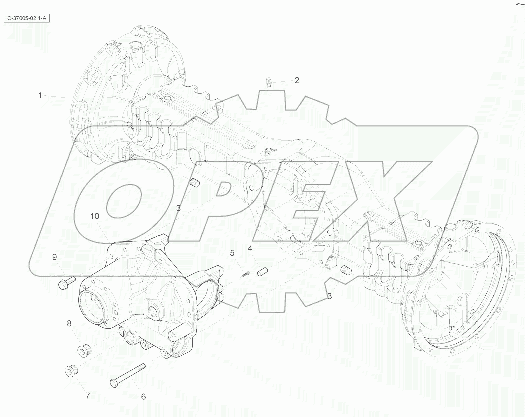 Rear Axle - Axle Housing