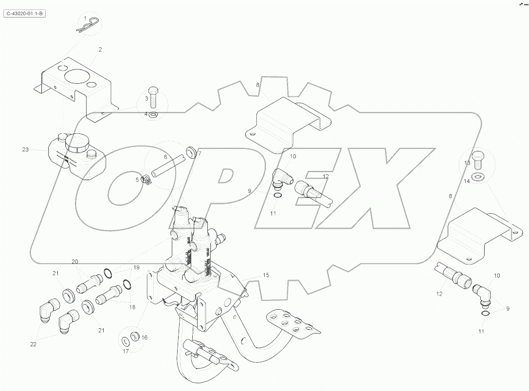 Service Brakes - 2 Wheel Steer