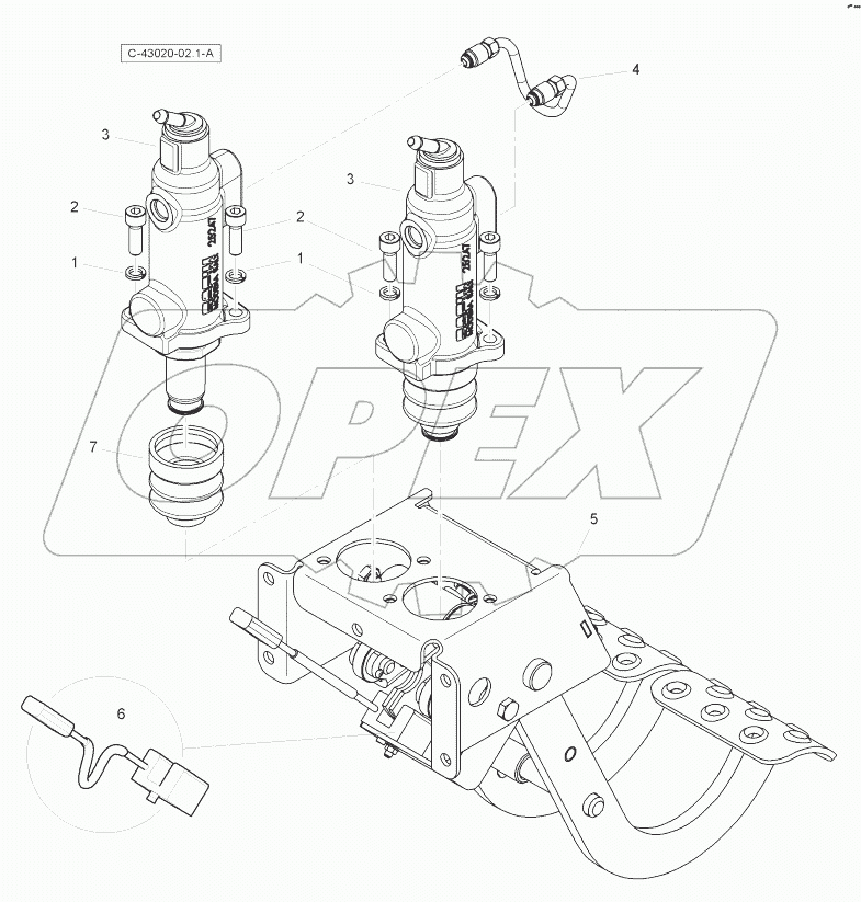 Service Brakes - Brake Pedal Assembly