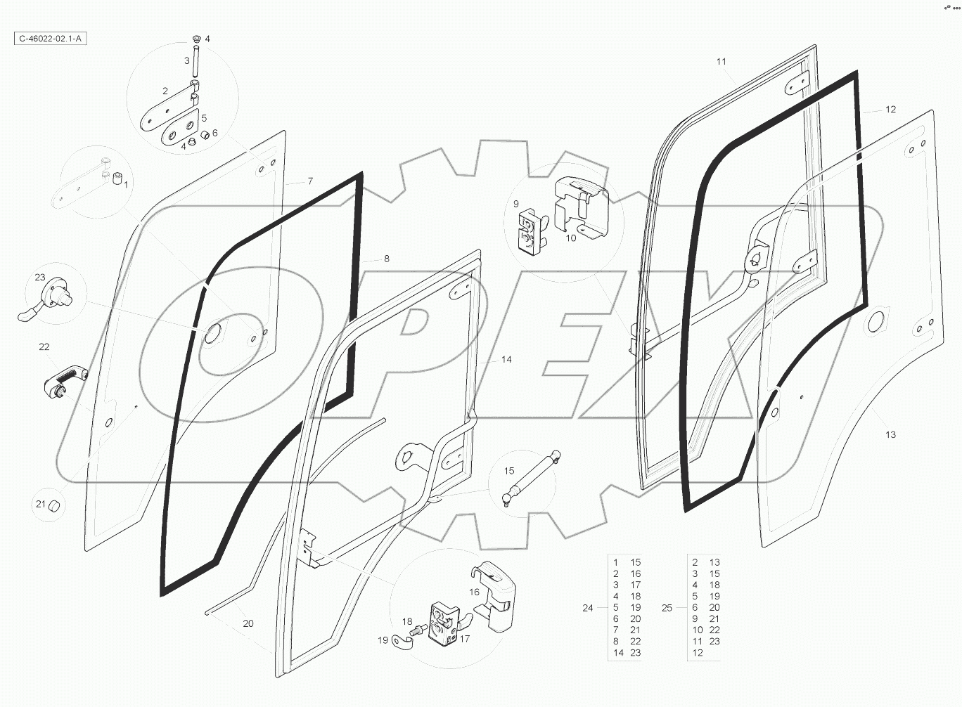 Cab - Door Assemblies
