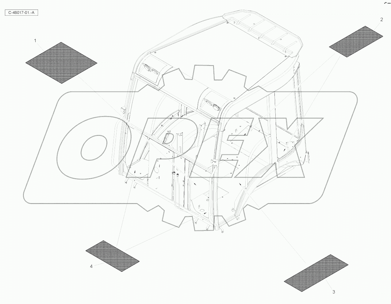Floormat - Canopy - Anti-slip