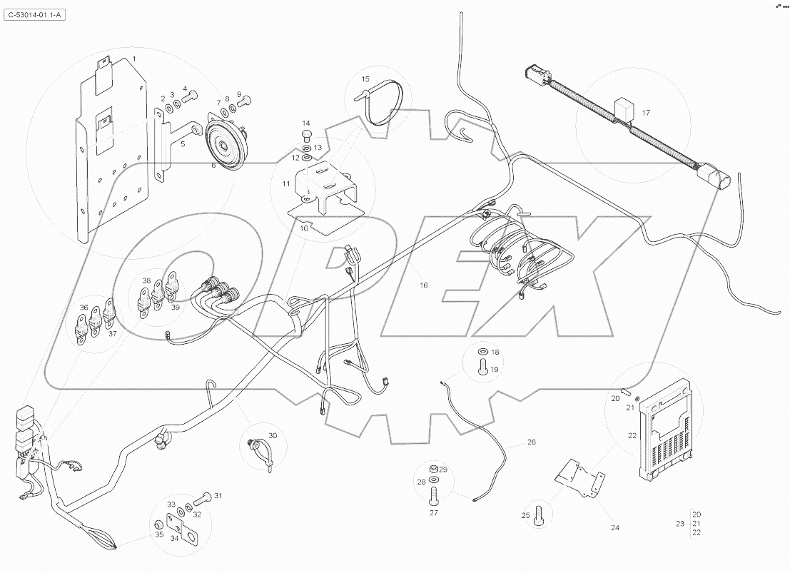 Electrics - Cab - Main Harness