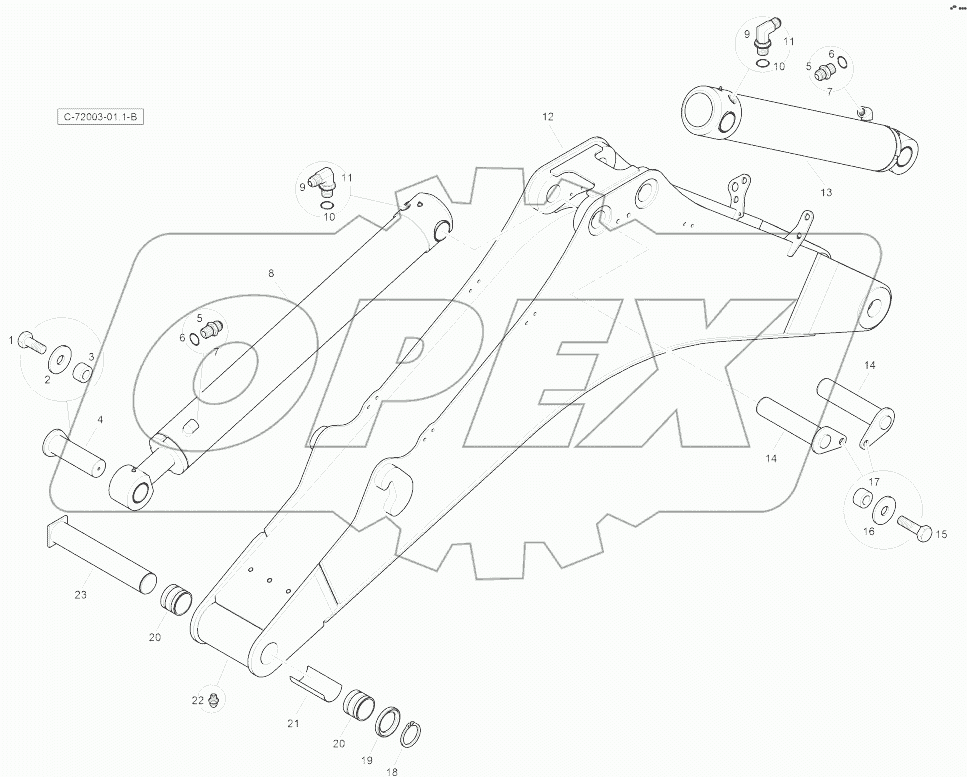 Boom - Standard - 15ft - Yellow