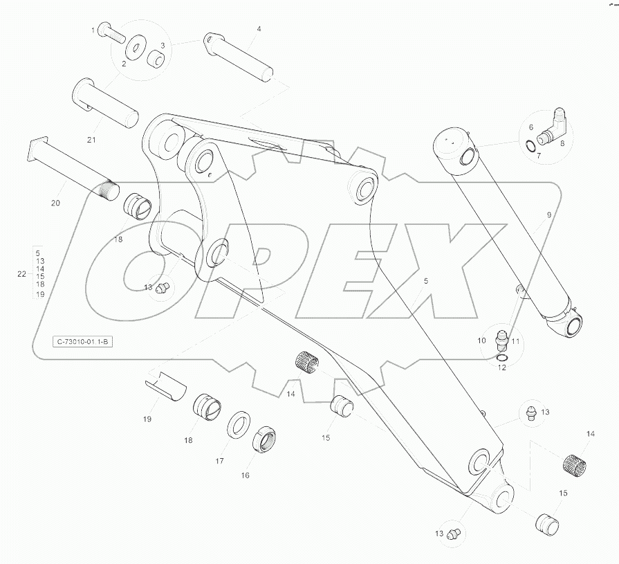 Dipper - Standard - 15ft - Yellow