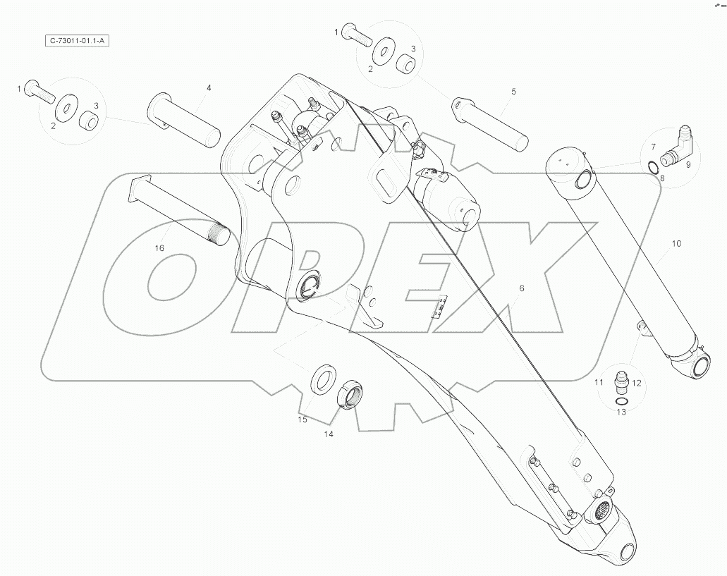 Dipper - Extending - 15ft - White