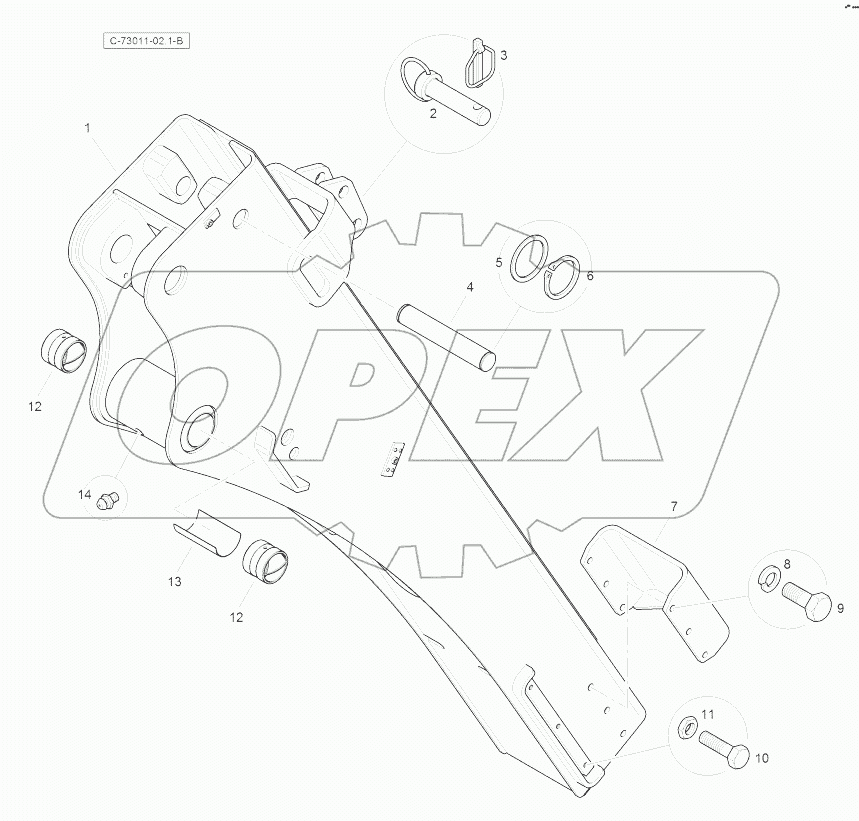 Dipper - Outer - 15ft - White