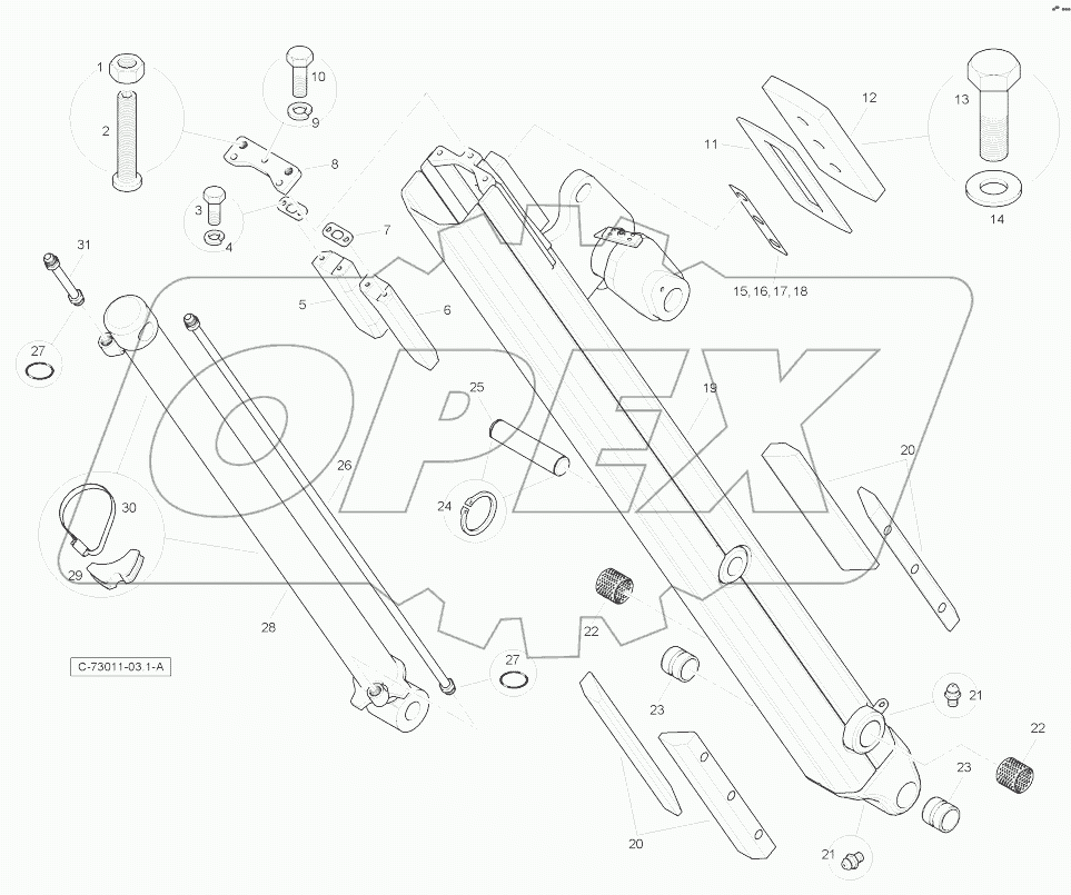Dipper - Inner - 15ft - White