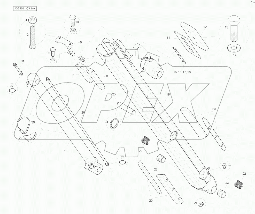 Dipper - Inner - 15ft - Yellow