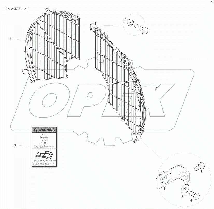 Fan Guard - With Air Con