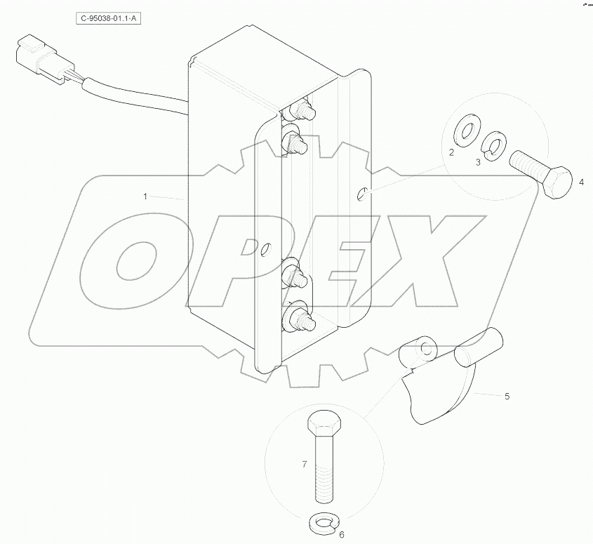 Stabiliser Leg Warning - Centremount
