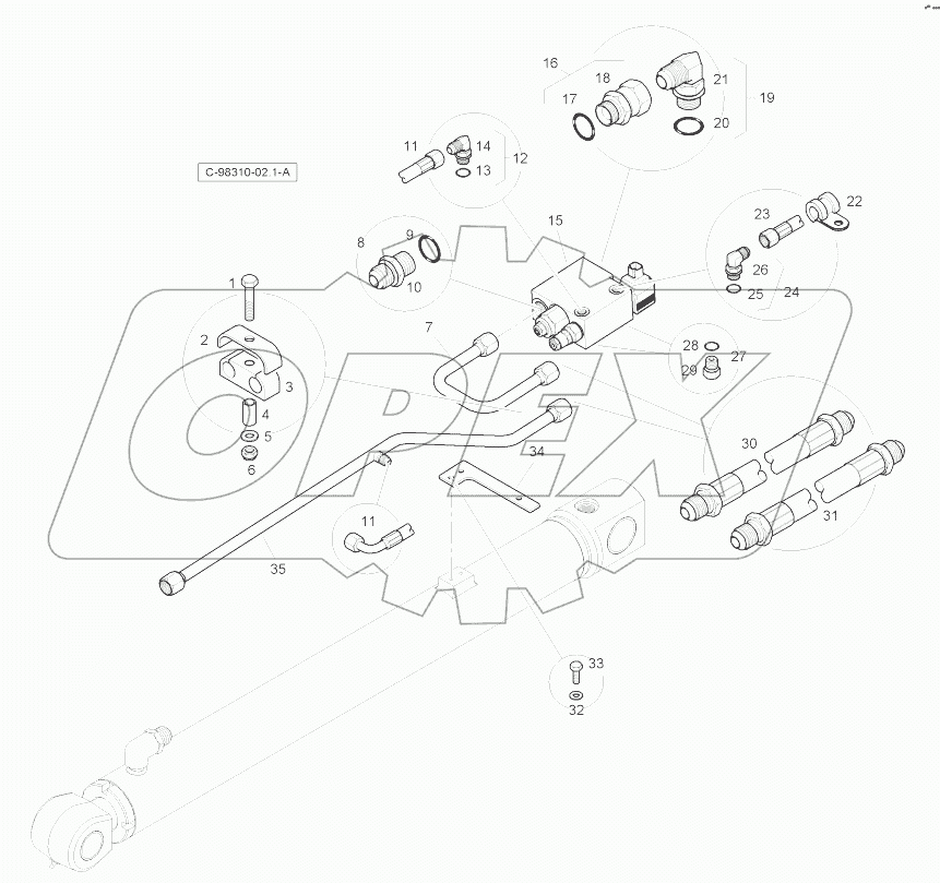Hose Burst - Loader - Lift Cylinder