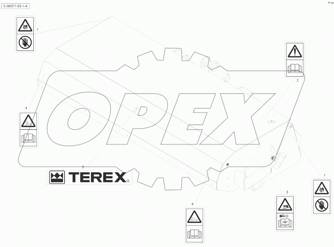 Sweeper Collector - 2500mm - Decals