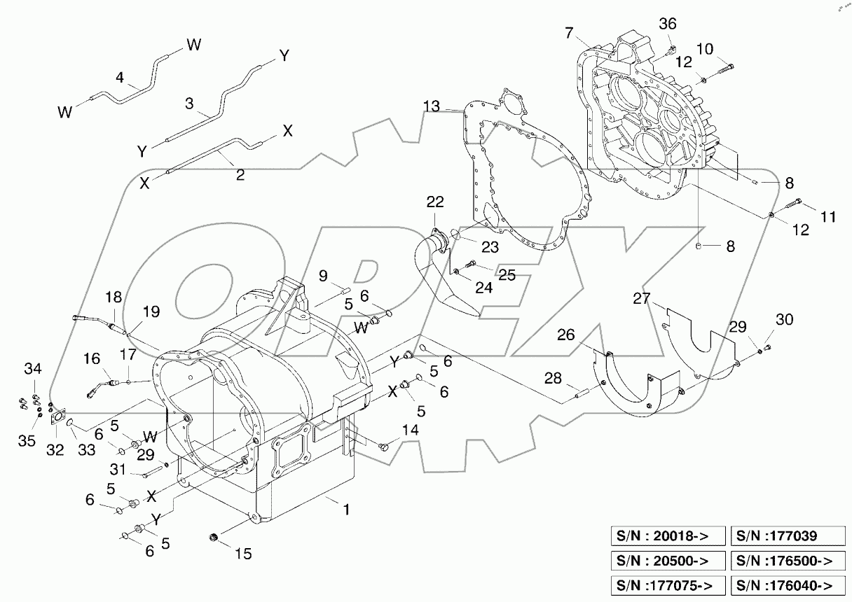  TRANSMISSION CASE GR