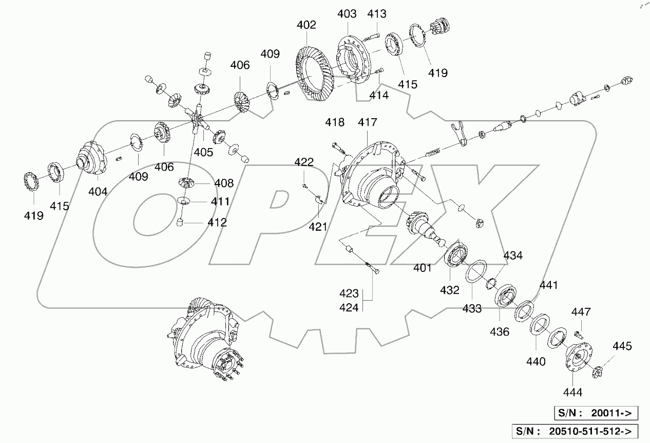  DIFFERENTIAL - CARRI.