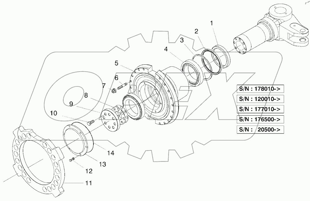  WHEEL HUB