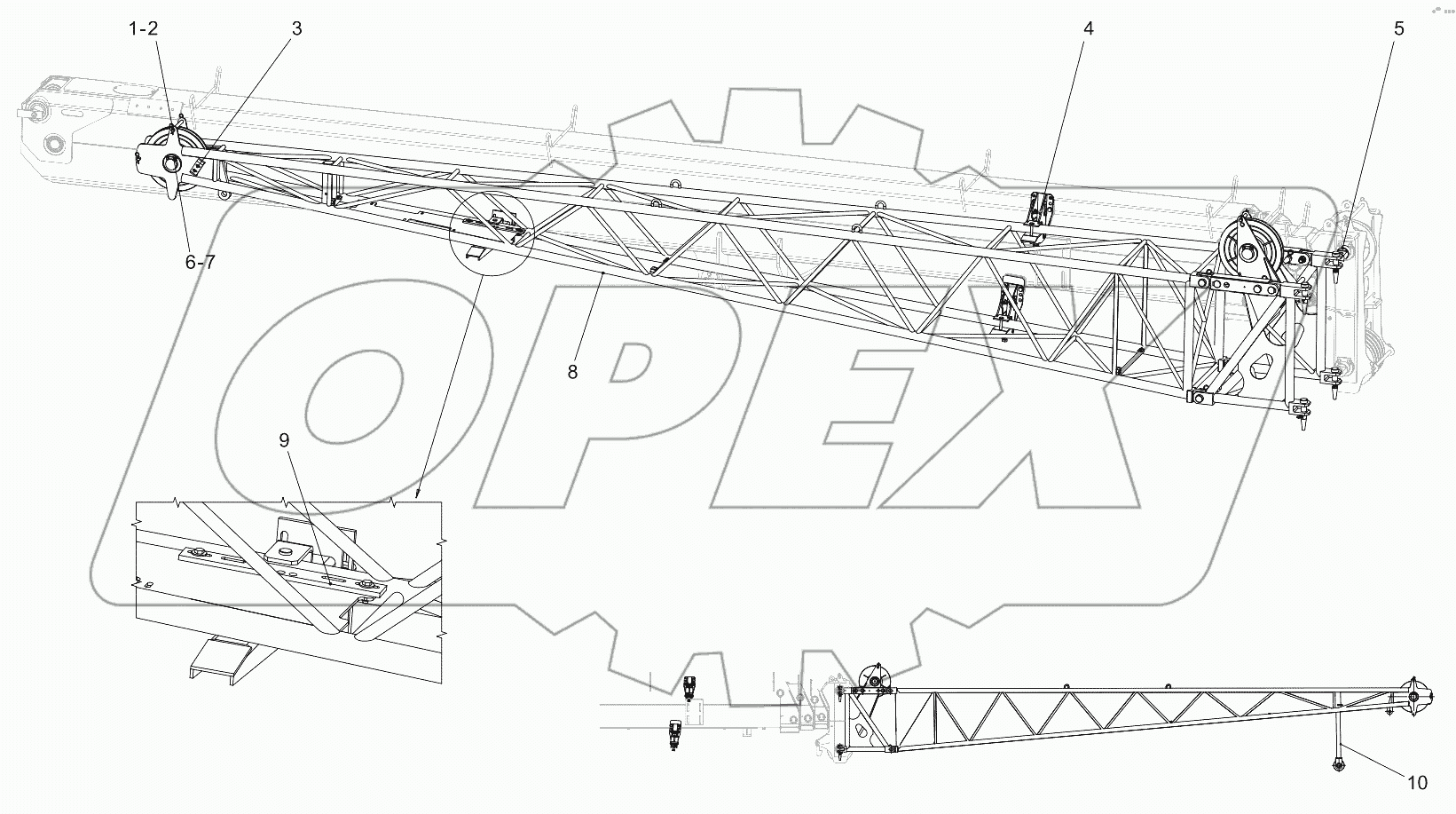  8m lattice extension