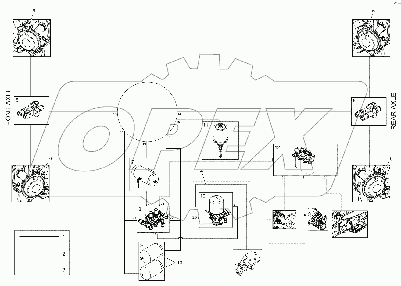  CARRIER PNEUMATIC SYSTEM