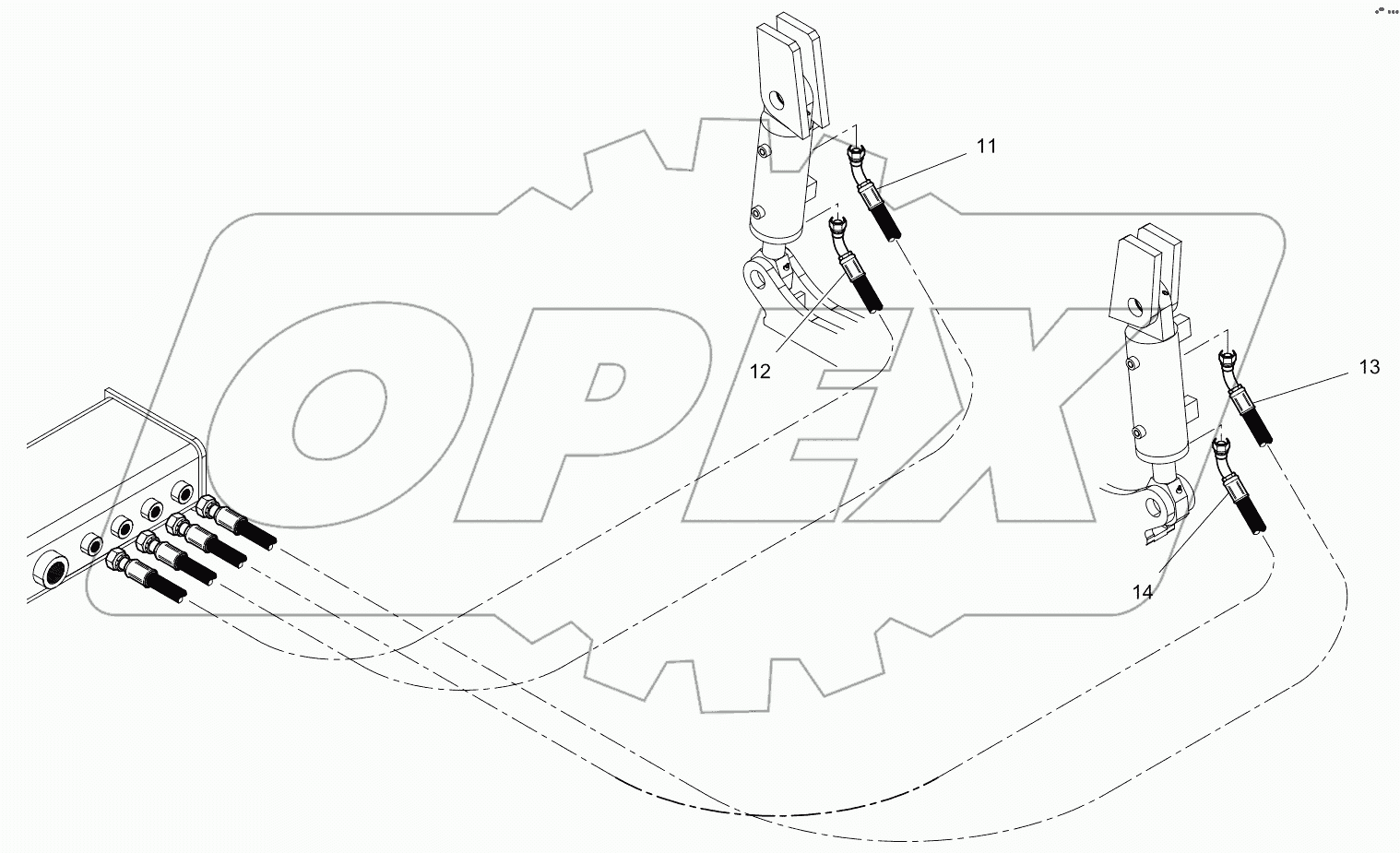  CARRIER HYDRAULIC SYSTEM