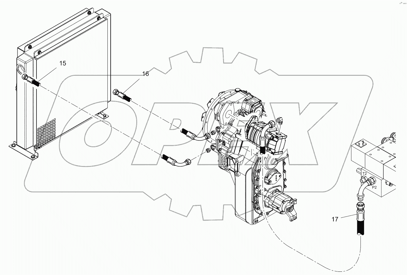  CARRIER HYDRAULIC SYSTEM
