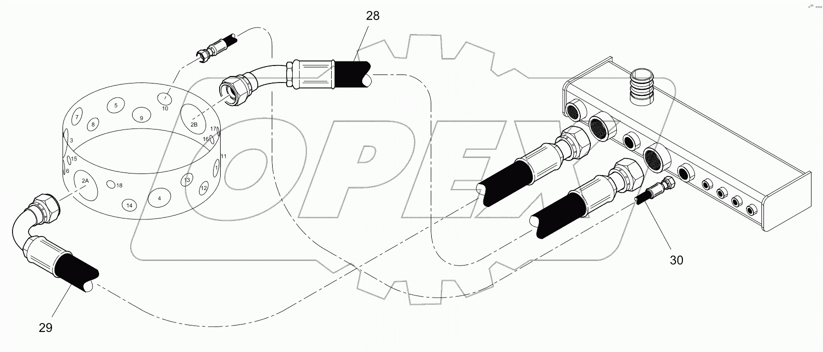  CARRIER HYDRAULIC SYSTEM