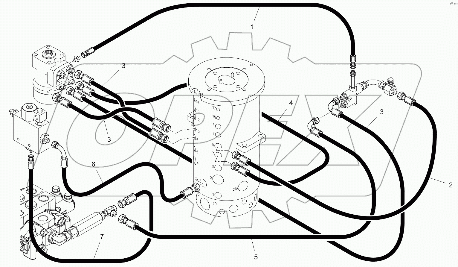  SUPERSTRUCTURE HYDRAULIC SYSTEM