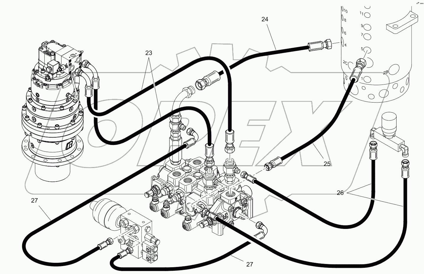  SUPERSTRUCTURE HYDRAULIC SYSTEM