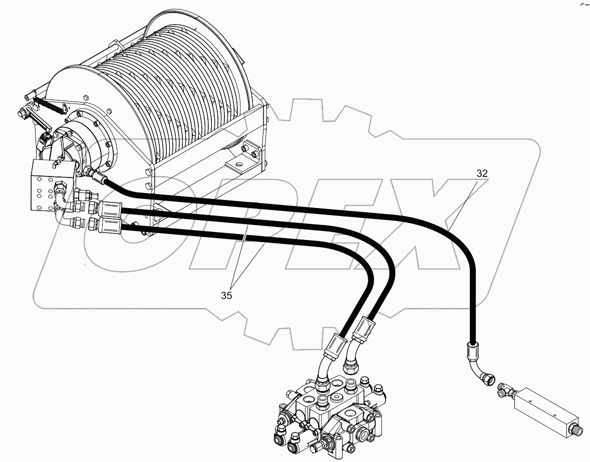  SUPERSTRUCTURE HYDRAULIC SYSTEM