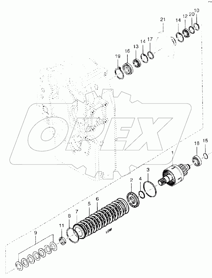  Group low speed shaft